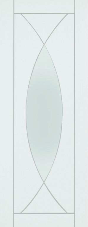 XL Joinery Pesaro White Glazed Internal Door